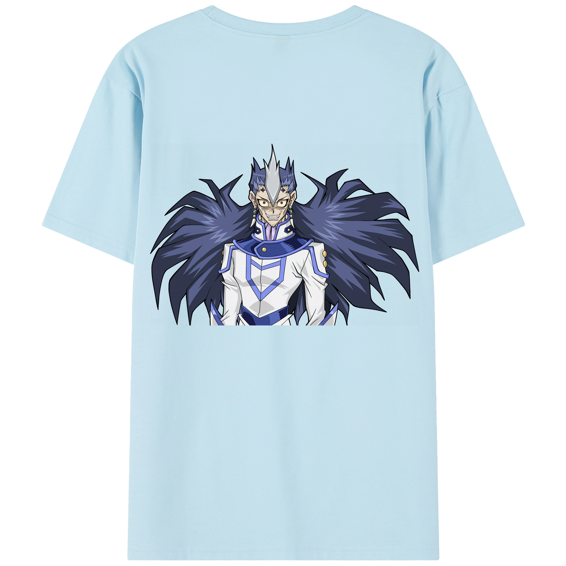 （画像用） 遊☆戯☆王 Yu-Gi-Oh! 綿100％半袖Tシャツ（背面プリント）
